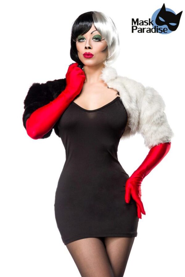 Cruel Lady - noir/blanc - XL-Mask Paradise