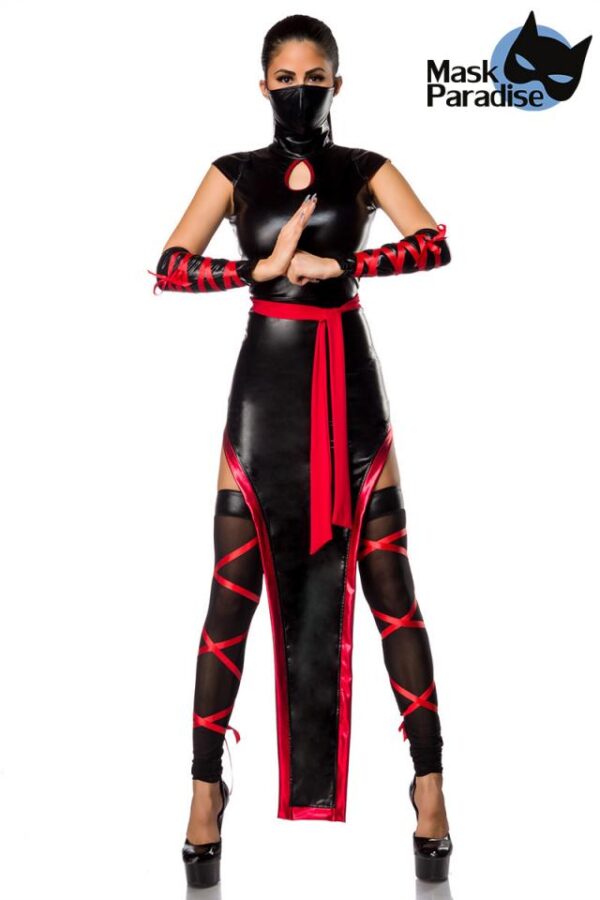 Hot Ninja - noir/rouge - L-Mask Paradise
