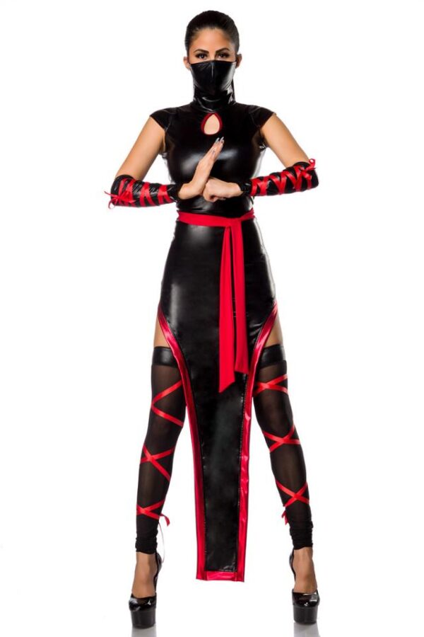 Hot Ninja - noir/rouge - L-Mask Paradise – Image 2