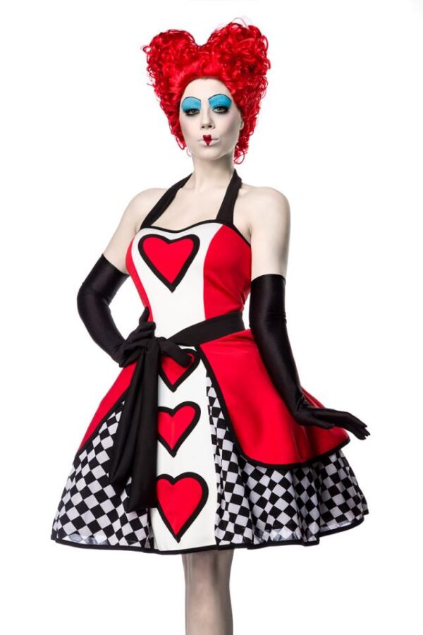 Reine de Coeur - rouge/noir/blanc - 2XL- – Image 2