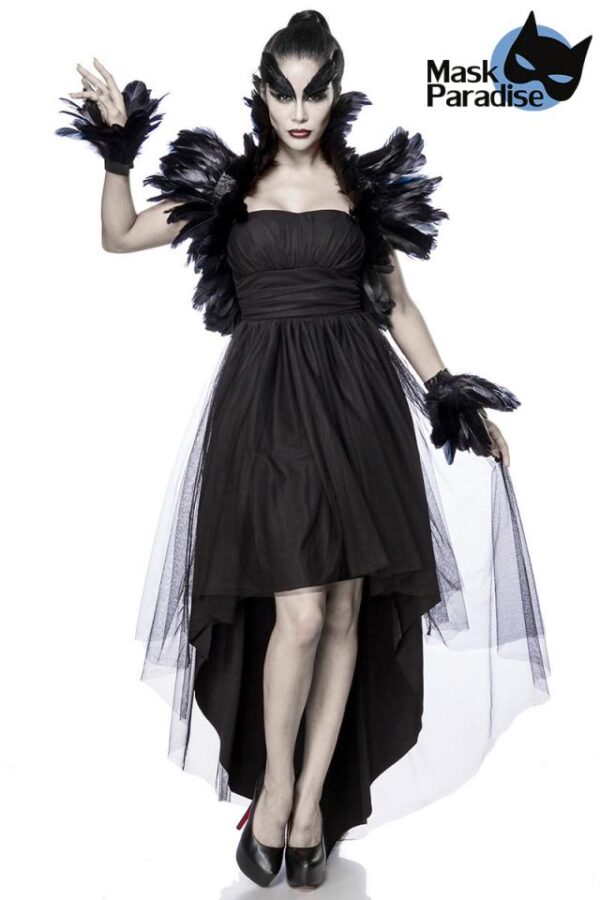 Corbeau Sorcière - noir - 2XL-Mask Paradise