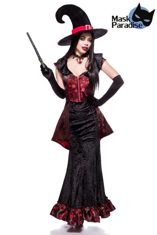 Dark Witch - noir/rouge - XL-Mask Paradise