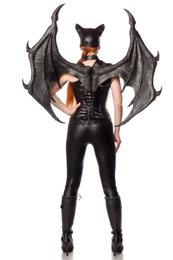 Bat Girl Fighter - noir - 2XL-Mask Paradise – Image 3
