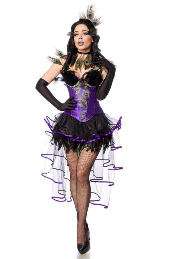 Peacock Girl - noir/violet - S-Mask Paradise – Image 2