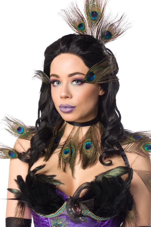 Peacock Girl - noir/violet - S-Mask Paradise – Image 4