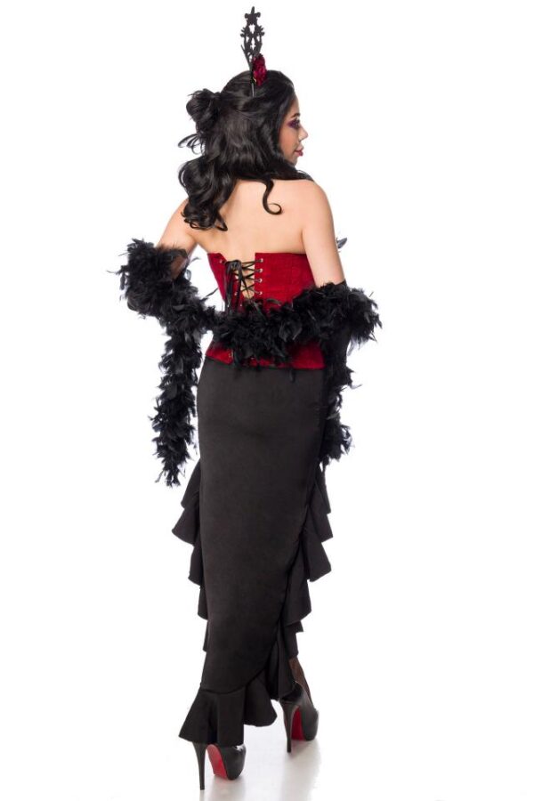 Burlesque Queen - noir/rouge - M-Mask Paradise – Image 3
