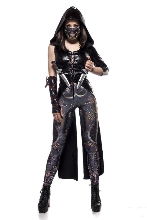Steampunk Warrior (Komplettset) - noir - L-Mask Paradise – Image 2