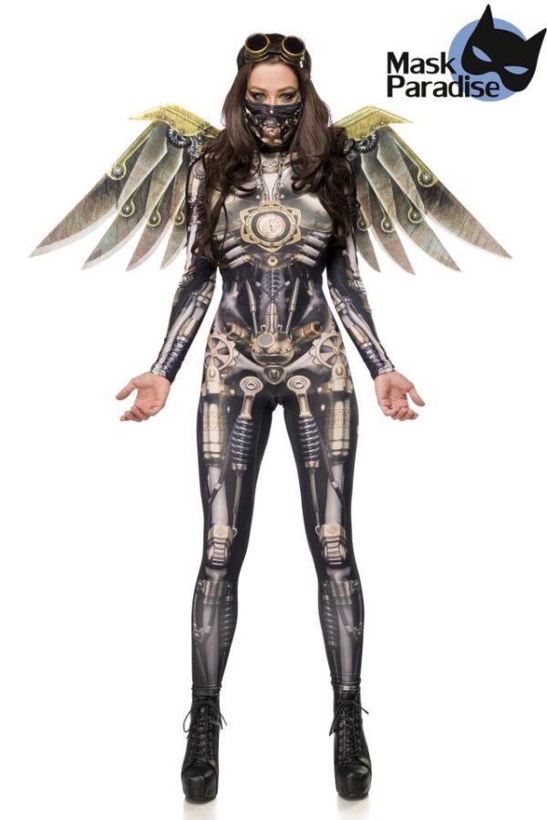 Clockpunk Aviator (Komplettset) - gris/noir - L-Mask Paradise
