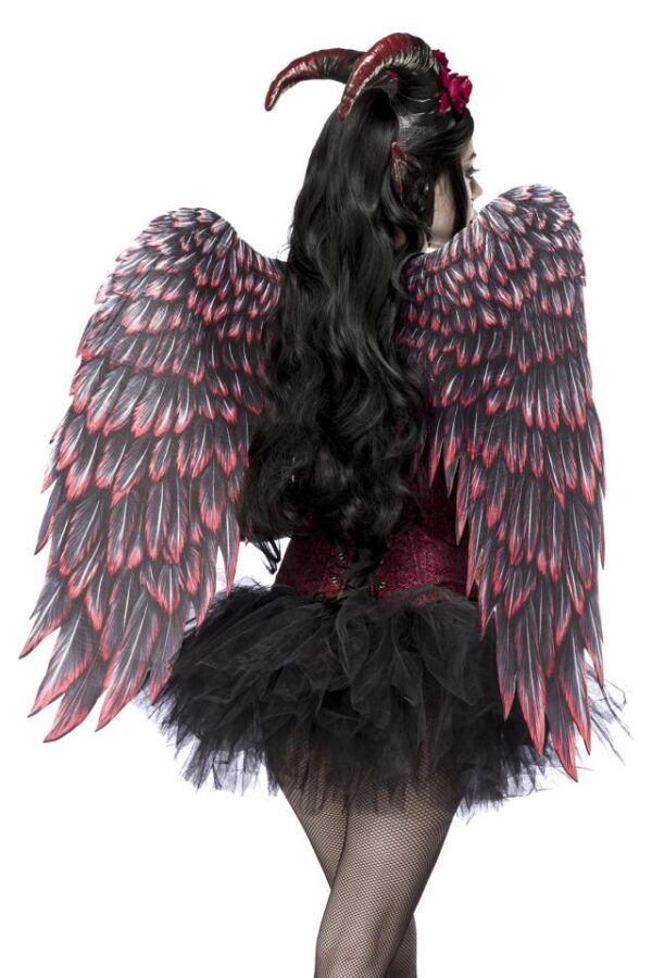 Rose Devil (Komplettset) - noir/rouge - L-Mask Paradise – Image 3