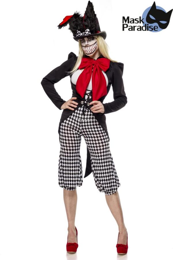 Horror Bunny (Komplettset) - noir/rouge - 2XL-Mask Paradise