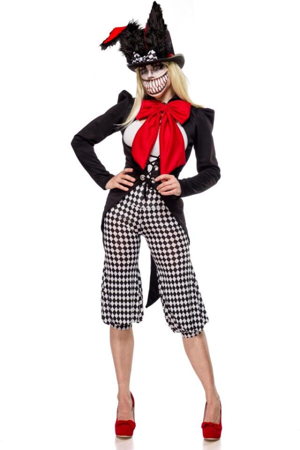 Horror Bunny (Komplettset) - noir/rouge - 2XL-Mask Paradise – Image 2