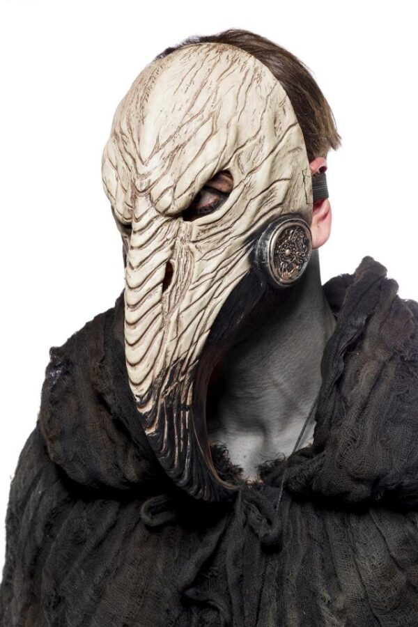 Masque de médecin de la peste - beige/noir - OS-Mask Paradise – Image 3