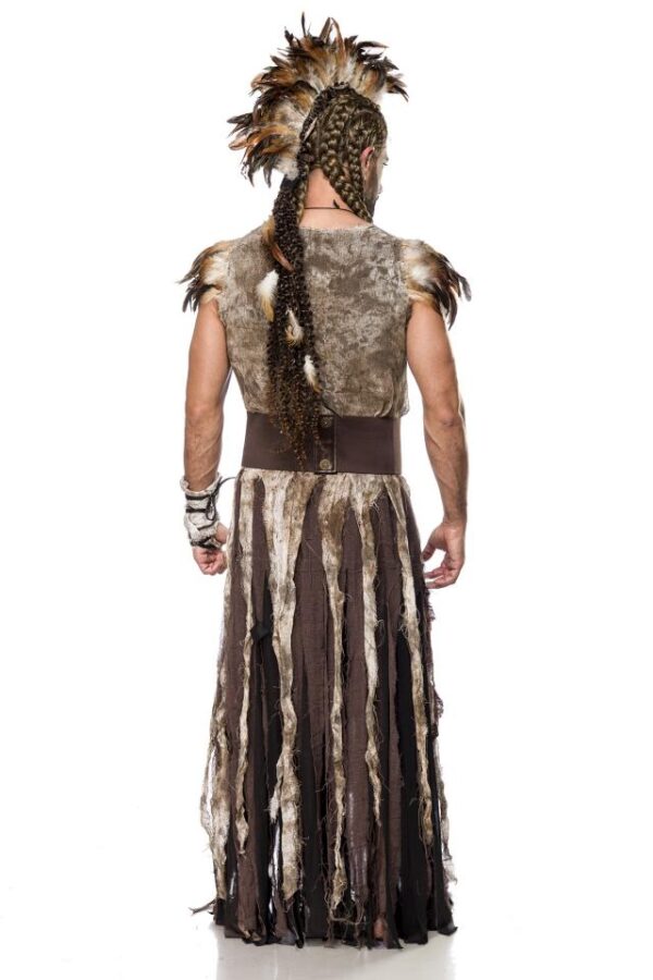 Apocalyptic Warrior Men (Komplettset) - marron/beige - S/M-Mask Paradise – Image 4