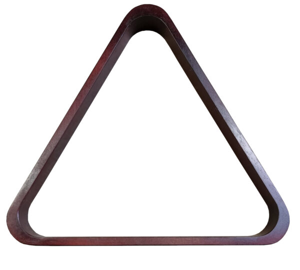 Triangle John West pour boules de billard 57 mm bois acajou – Image 2