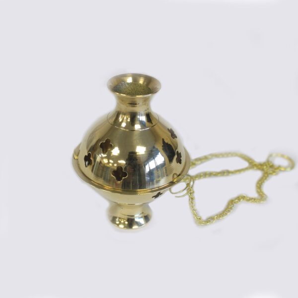 Brûleur d'encens suspendu en laiton- Vendu par 1