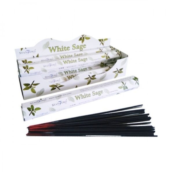 Bâtons d'encens premium sauge blanche- Vendu par 1