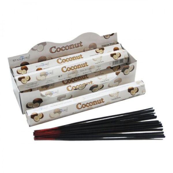 Bâtons d'encens premium à la noix de coco- Vendu par 1