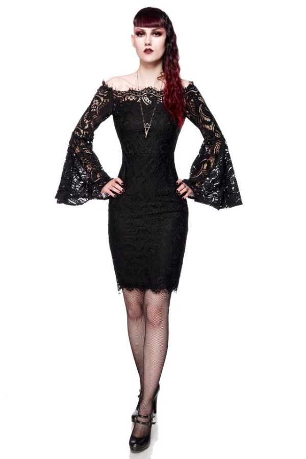 Robe en dentelle - noir - XS-Ocultica – Image 4