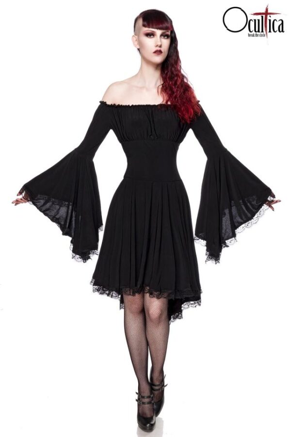 robe en jersey - noir - 2XL-Ocultica