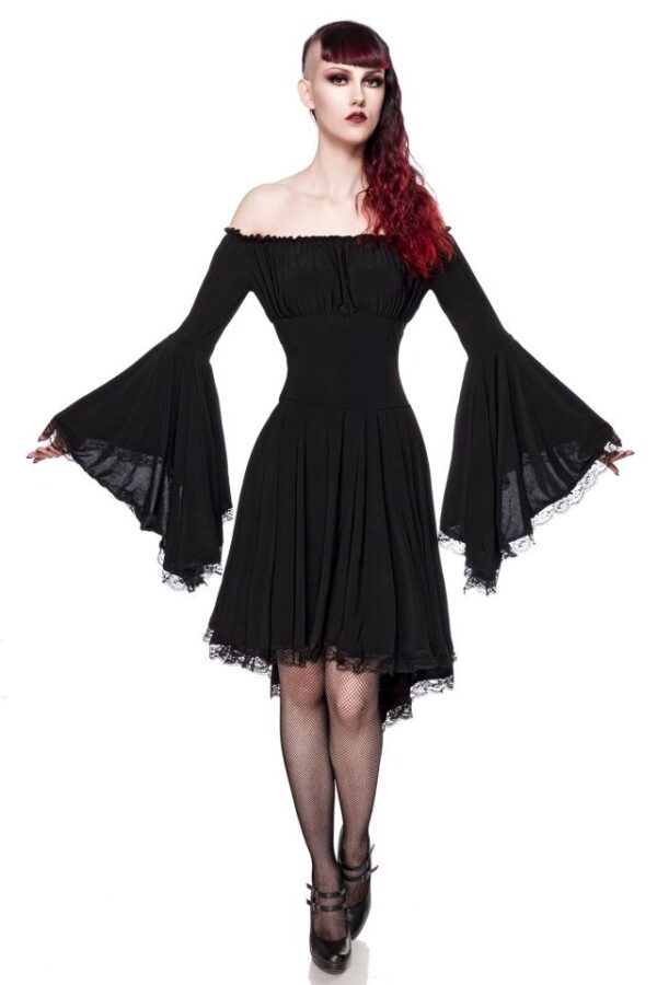 robe en jersey - noir - 2XL-Ocultica – Image 4