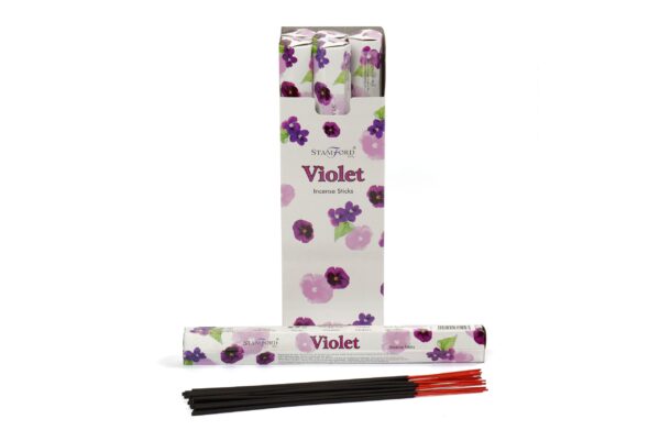 Bâtons d'encens Violette Premium- Vendu par 1 – Image 3
