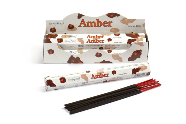 Bâtons d'encens Ambre Premium- Vendu par 1 – Image 2