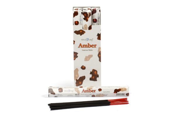 Bâtons d'encens Ambre Premium- Vendu par 1 – Image 3