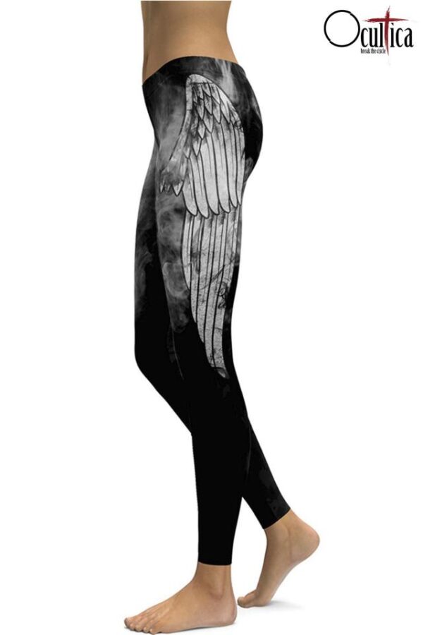 Leggings ailés - noir - XL-Ocultica