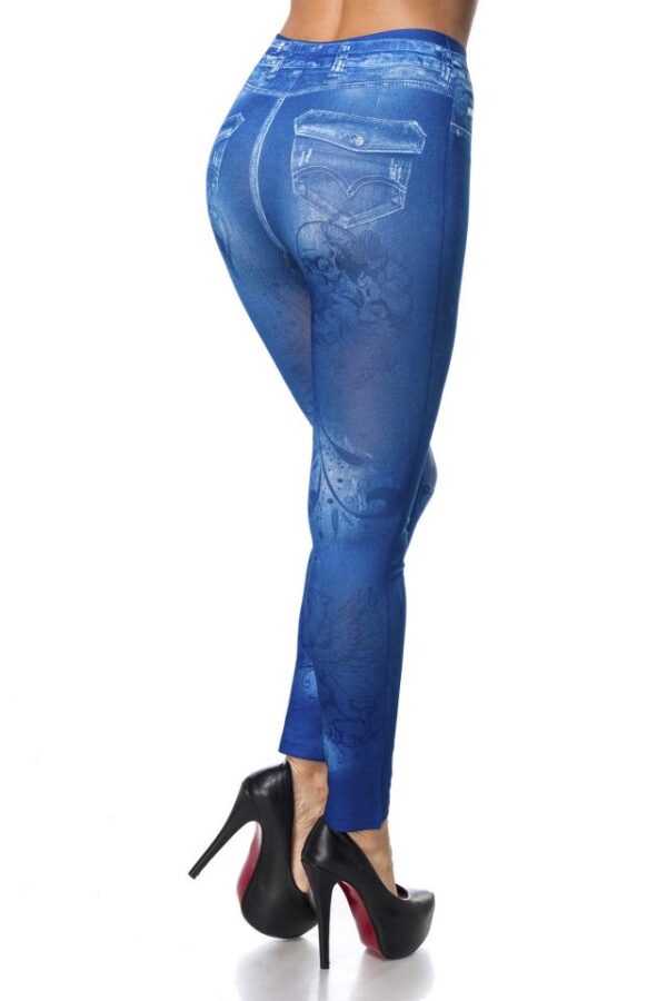 legging look denim - bleu - OS-Ocultica – Image 4
