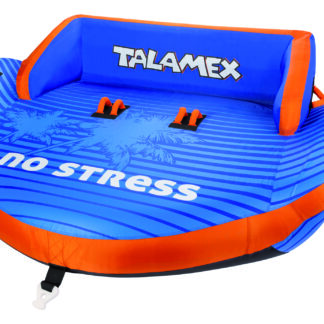 Anneau de remorquage FunTube No Stress Nautilo pour sports nautiques jusqu'à 3 personnes