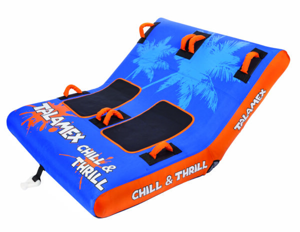 Anneau de remorquage FunTube Chill & Thrill Nautilo pour sports nautiques jusqu'à 2 personnes – Image 2
