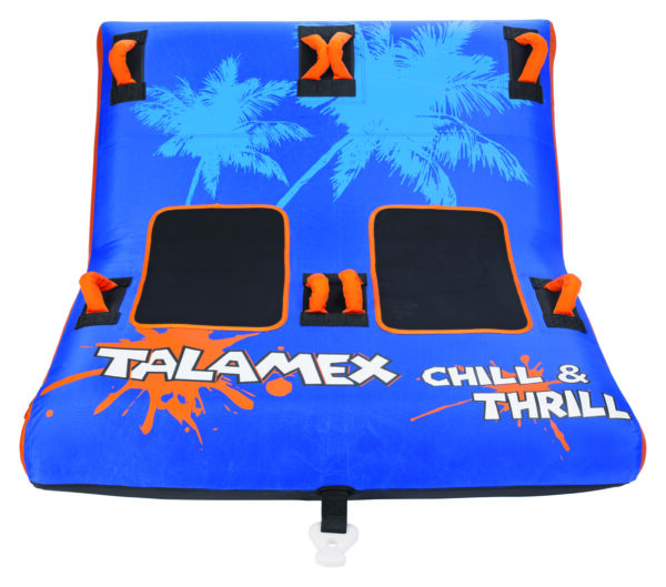 Anneau de remorquage FunTube Chill & Thrill Nautilo pour sports nautiques jusqu'à 2 personnes