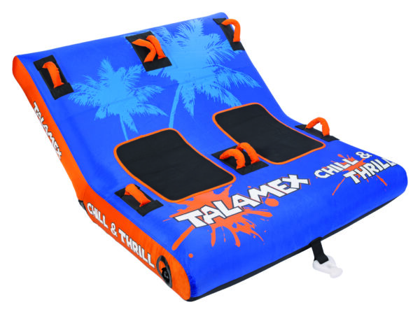 Anneau de remorquage FunTube Chill & Thrill Nautilo pour sports nautiques jusqu'à 2 personnes – Image 4
