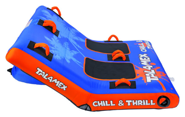Anneau de remorquage FunTube Chill & Thrill Nautilo pour sports nautiques jusqu'à 2 personnes – Image 5