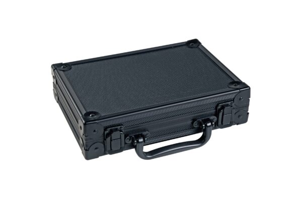 Étui à fléchettes Roleo aluminium noir
