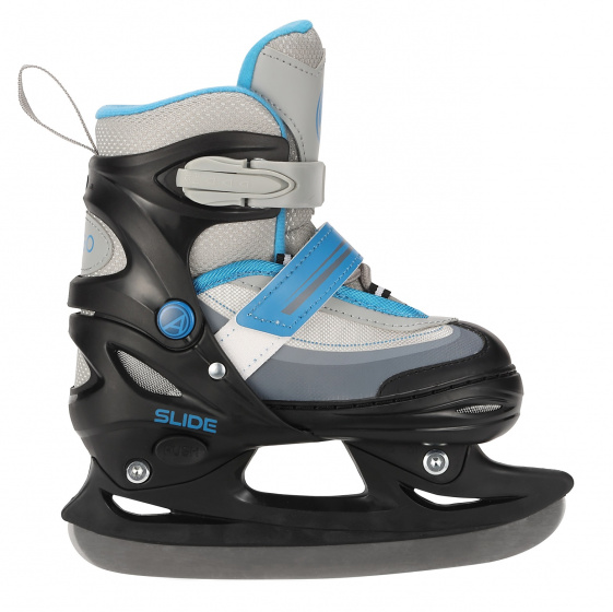 Patins à roulettes en ligne patins 2-in-1 Slide garçons polypropylène noir/bleu mt 30/33 - AMIGO – Image 9