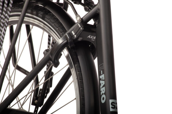 Vélos de ville électriques E-Faro S2 28 Pouces 53 cm Homme 7SP Rollerbrakes Noir mat - AMIGO – Image 14