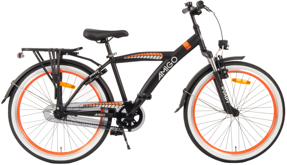Children bikes Roady 24 Pouces 38,5 cm Garçon Frein à rétropédalage Noir/Orange - AMIGO – Image 14
