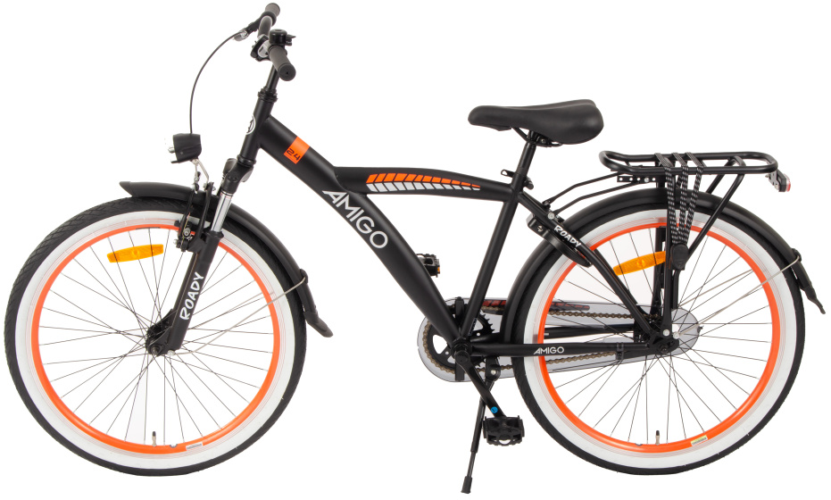 Children bikes Roady 24 Pouces 38,5 cm Garçon Frein à rétropédalage Noir/Orange - AMIGO – Image 17