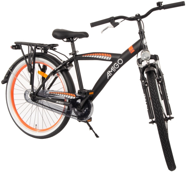 Children bikes Roady 24 Pouces 38,5 cm Garçon Frein à rétropédalage Noir/Orange - AMIGO – Image 18