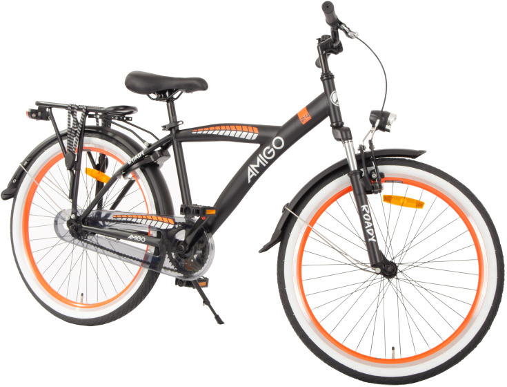 Children bikes Roady 24 Pouces 38,5 cm Garçon Frein à rétropédalage Noir/Orange - AMIGO – Image 19