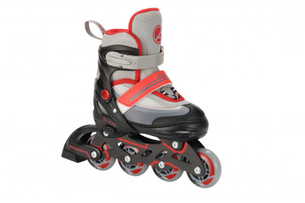 Patins à roulettes en ligne patins 2-in-1 Slide junior polypropylène noir/rouge mt 30/33 - AMIGO – Image 12