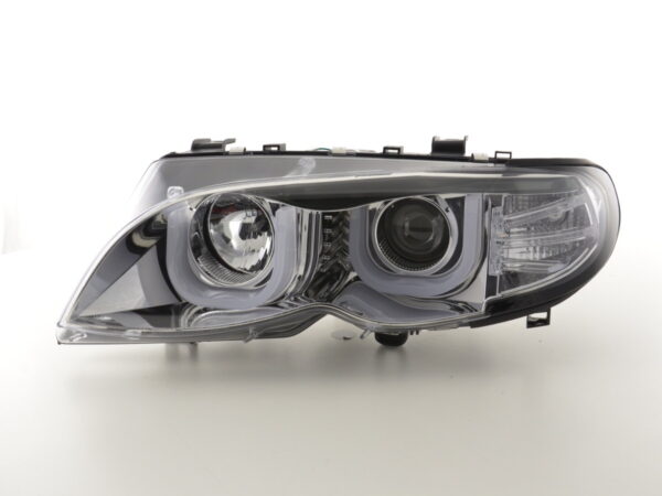 Phares Angel Eyes BMW 3er E46 Limo / Touring 02-05 chrome - – Image 4