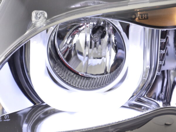 Phares Angel Eyes BMW 3er E46 Limo / Touring 02-05 chrome - – Image 5