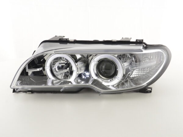 Phares pour BMW Série 3 E46 Coupé / Cabrio 03-05 chrome - – Image 2