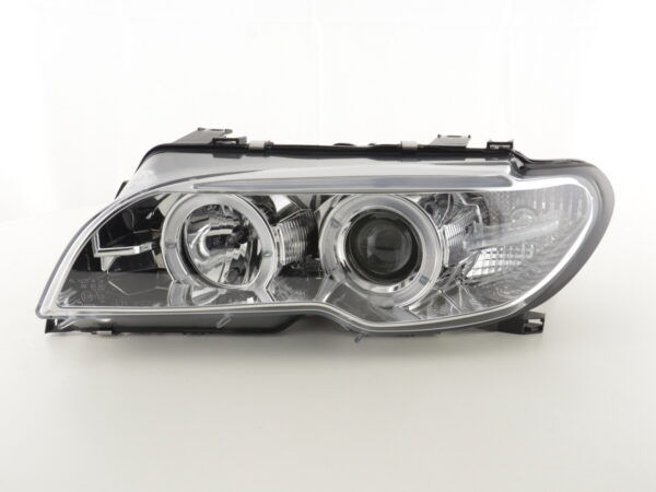 Phares pour BMW Série 3 E46 Coupé / Cabrio 03-05 chrome - – Image 4