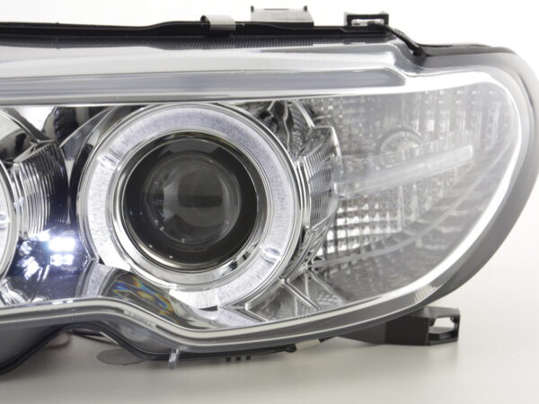 Phares pour BMW Série 3 E46 Coupé / Cabrio 03-05 chrome - – Image 6