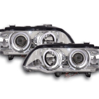 Phare avant BMW X5 E53 98-02 chrome -