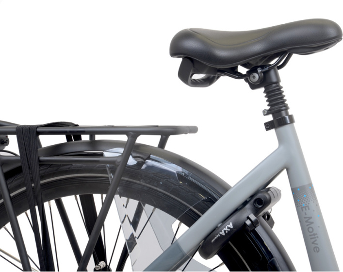 Vélos de ville électriques E-Motive 28 Pouces 58 cm Femme 7SP Hydraulique Frein à disque Gris mat - Avalon – Image 12