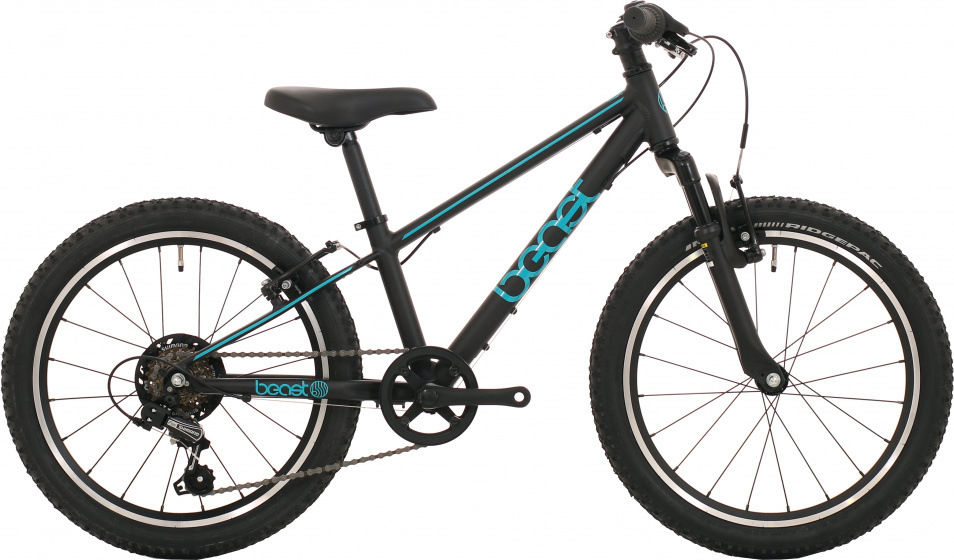 Vélos garçons The Beast 20 Pouces 26 cm Garçon 6SP V-Brake Noir/Bleu - Bike Fun – Image 6